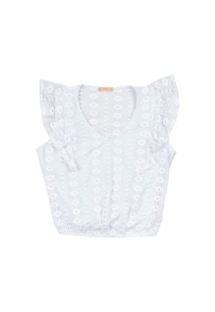BLUSA VIKATS MUJER AG7375 BLANCO Talla L