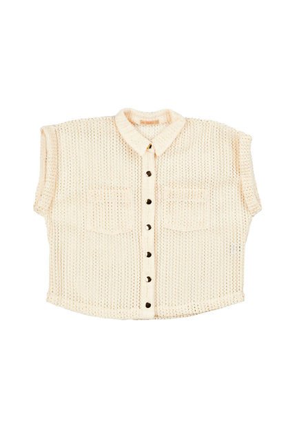 BLUSA VIKATS MUJER AG7366 BEIGE Talla 12