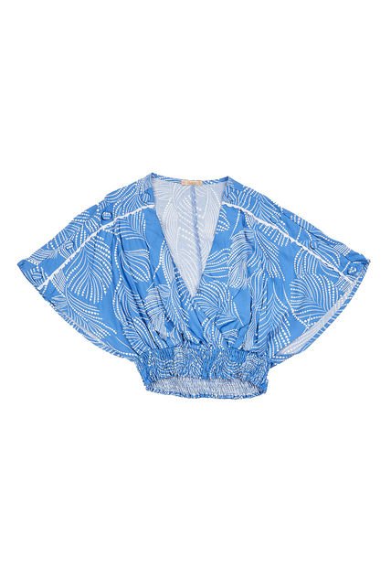 BLUSA VIKATS MUJER AG7411 AZUL Talla S
