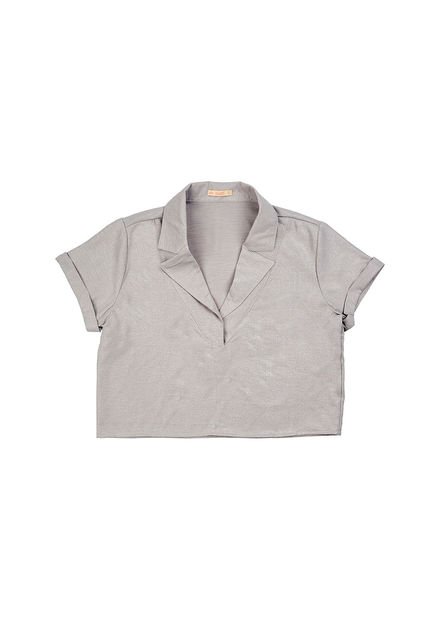 BLUSA VIKATS MUJER AG7327 GRIS Talla XL