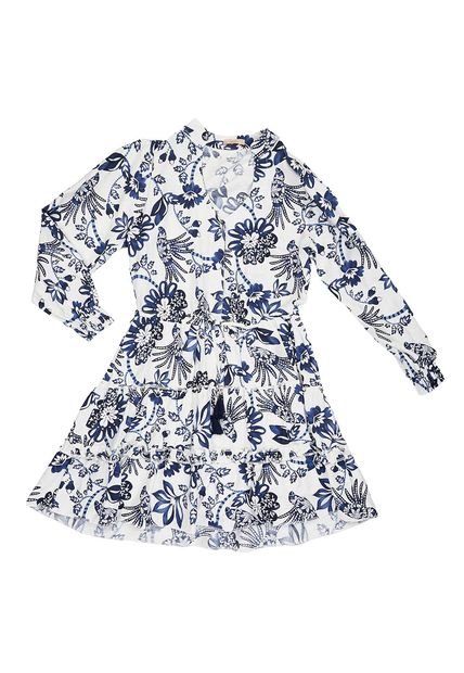 VESTIDO VIKATS MUJER AG7398 AZUL Talla S