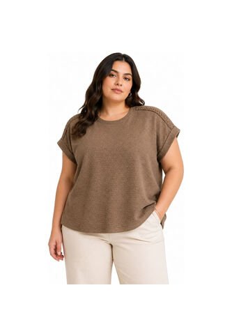 BLUSA VIKATS MUJER AG7833 CAFE Talla 16 Vikats