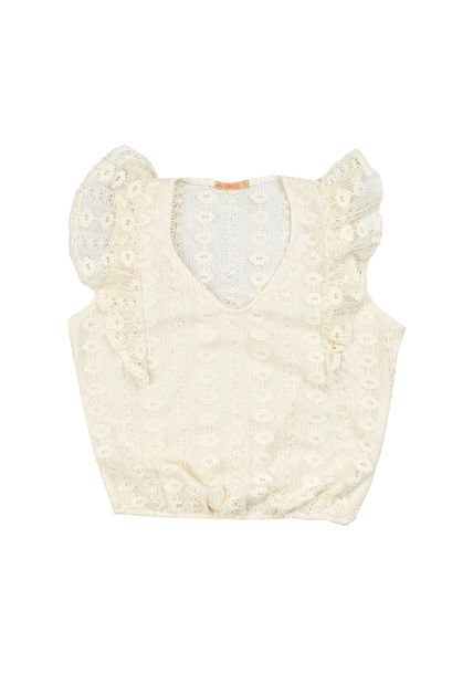 BLUSA VIKATS MUJER AG7375 MARFIL Talla M