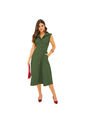 VESTIDO VIKATS MUJER AG7287 VERDE MILITAR Talla XL de Vikats