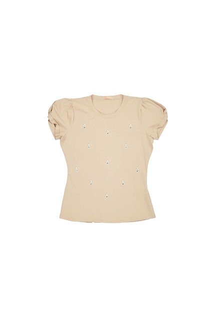 BLUSA VIKATS MUJER AG7477 CAMEL Talla L