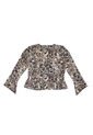 BLUSA VIKATS MUJER AG7688 ANIMAL PRINT BEIGE Talla M de Vikats