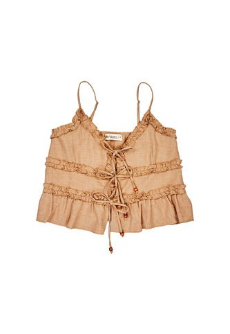 BLUSA VIKATS MUJER AG7622 CAMEL Talla XL Vikats