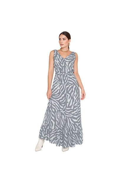 VESTIDO VIKATS MUJER AG7258 GRIS Talla S