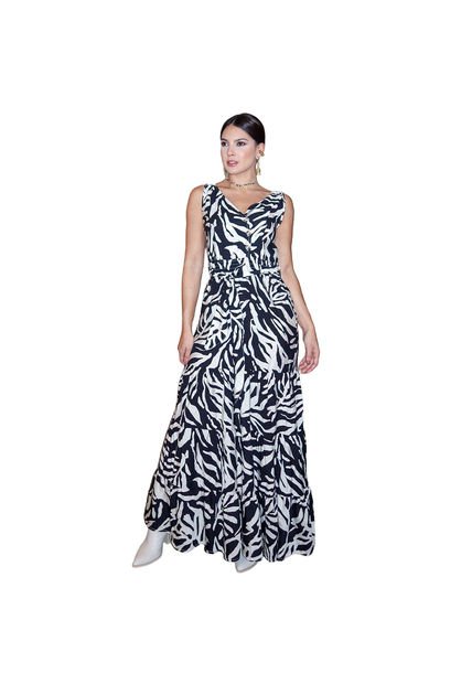 VESTIDO VIKATS MUJER AG7258 NEGRO Talla L