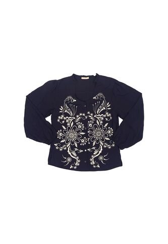 BLUSA VIKATS MUJER AG7289 AZUL Talla S Vikats