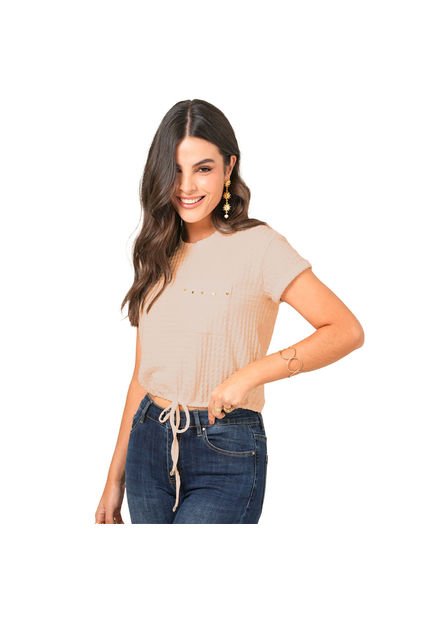 BLUSA VIKATS MUJER AG7410 CAMEL Talla S
