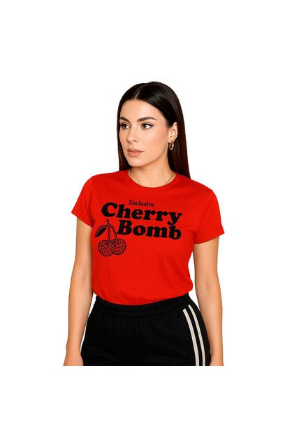 BLUSA VIKATS MUJER AG7319 ROJO Talla L