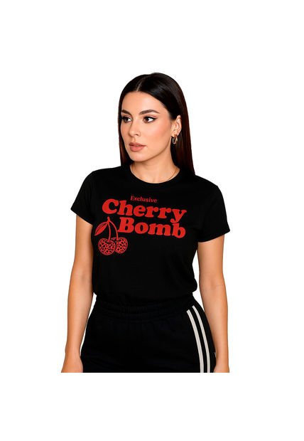 BLUSA VIKATS MUJER AG7319 NEGRO Talla M