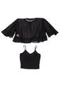BLUSA VIKATS MUJER AG7712 NEGRO Talla L de Vikats