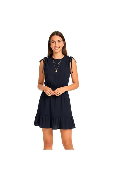 VESTIDO VIKATS MUJER AG7799 AZUL NAVY Talla L
