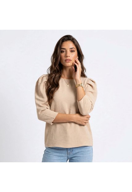 BLUSA VIKATS MUJER AG8252 CAMEL Talla L