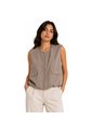BLUSA VIKATS MUJER AG7815 TAUPE Talla XL de Vikats