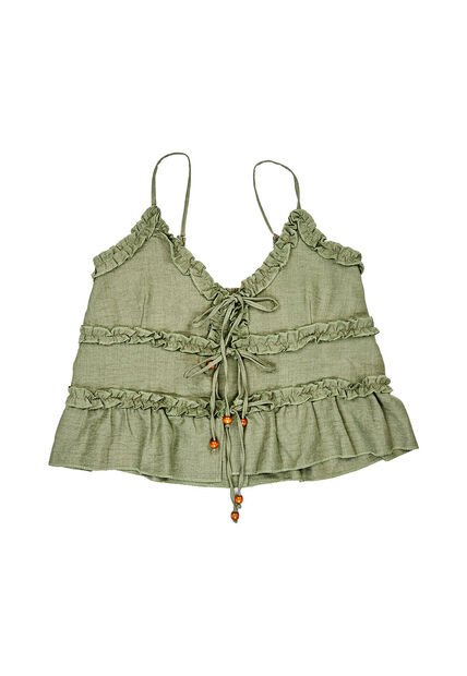 BLUSA VIKATS MUJER AG7622 VERDE Talla S