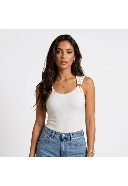 BLUSA VIKATS MUJER AG8092 MARFIL Talla XL