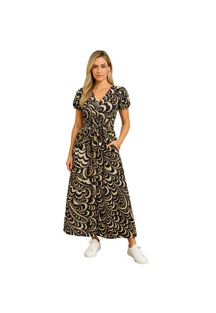 VESTIDO VIKATS MUJER AG7447 NEGRO Talla L