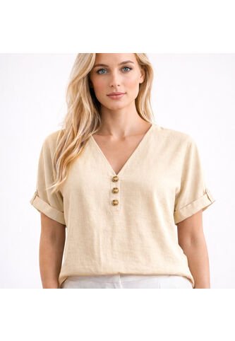 BLUSA VIKATS MUJER AG7806 VAINILLA Talla S Vikats