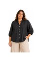 BLUSA VIKATS MUJER AG7857 NEGRO Talla 16 de Vikats