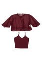 BLUSA VIKATS MUJER AG7712 VINOTINTO Talla M de Vikats
