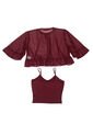 BLUSA VIKATS MUJER AG7712 VINOTINTO Talla M de Vikats