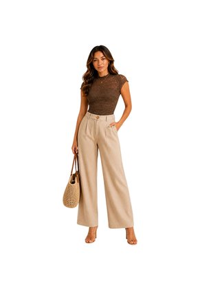 BLUSA VIKATS MUJER AG7901 CAFE Talla L