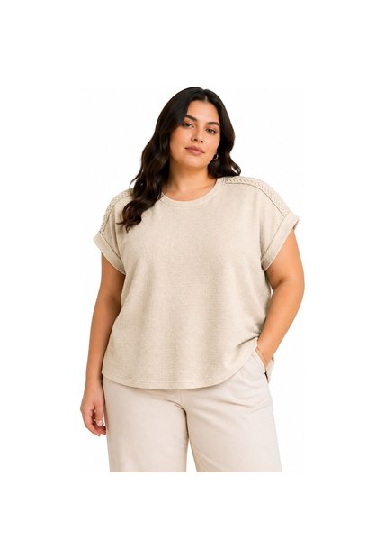 BLUSA VIKATS MUJER AG7833 MARFIL Talla 14