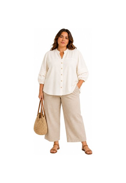 BLUSA VIKATS MUJER AG7857 MARFIL Talla 16