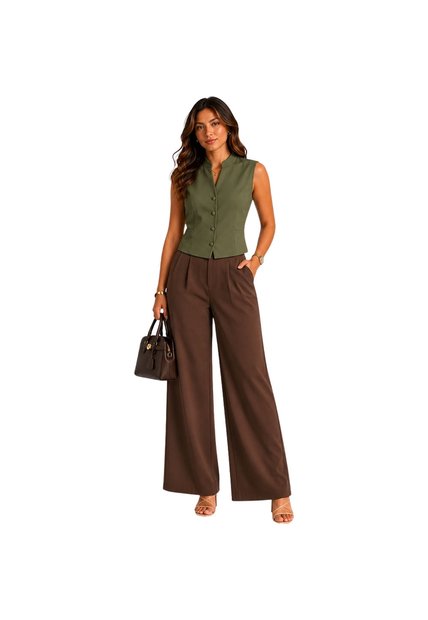 BLUSA VIKATS MUJER AG7903 VERDE OLIVA Talla S