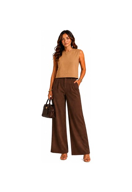 BLUSA VIKATS MUJER AG7908 CAMEL Talla M