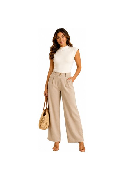 BLUSA VIKATS MUJER AG7893 BEIGE Talla L