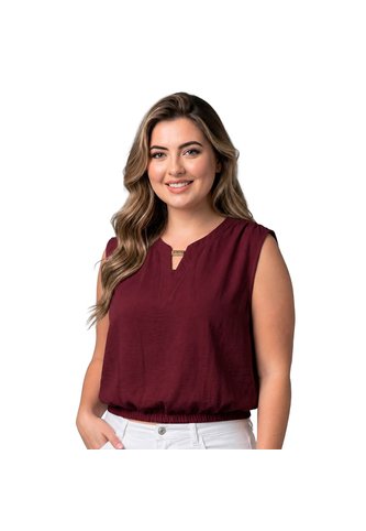 BLUSA VIKATS MUJER AG7926 VINOTINTO Talla 16 Vikats