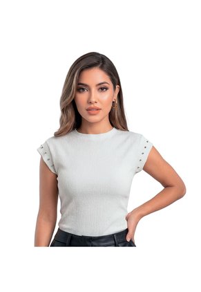 BLUSA VIKATS MUJER AG7930 MARFIL Talla L