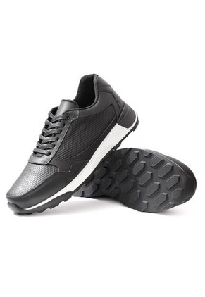 Tenis Cuero Hombre Negro VillabonR VBT-3020