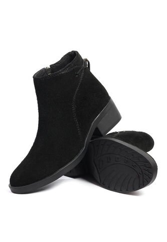 Botin Cuero Mujer Negro VillabonR VBP-5006 VillabonR