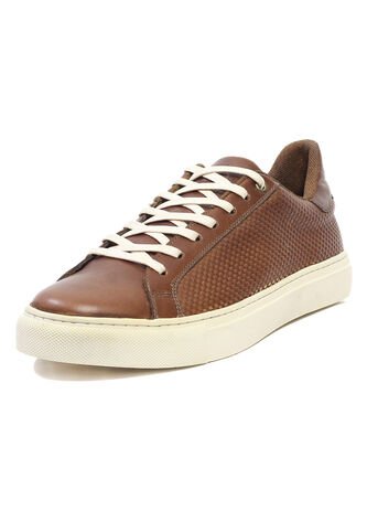 Tenis Cuero Hombre VillabonR VT-3021 Café VillabonR