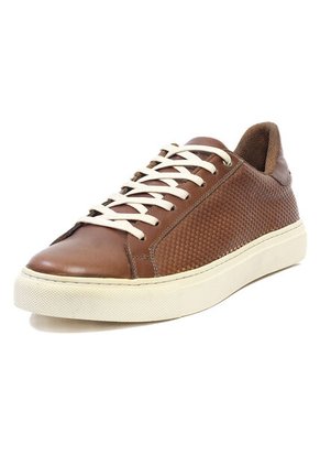 Tenis Cuero Hombre VillabonR VT-3021 Café