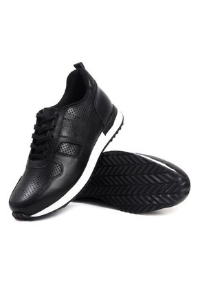 Tenis Cuero VillabonR VW-3034 Negro