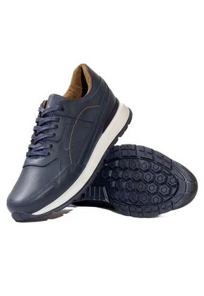 Tenis Cuero Azul VillabonR VTM-8037
