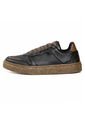 Tenis Cuero Hombre Negro VillabonR VD-3036 de VillabonR