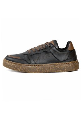 Tenis Cuero Hombre Negro VillabonR VD-3036