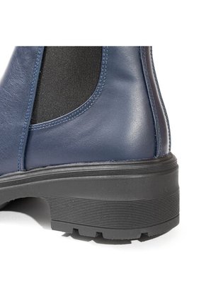 Botin Cuero Azul VillabonR VBA-5740