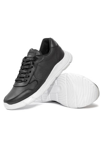 Tenis Cuero Negro VillabonR VP-3038 VillabonR