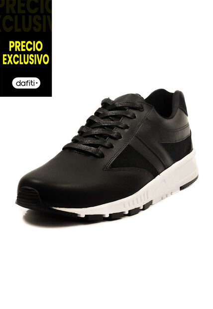Tenis Cuero Negro VillabonR VA-3003