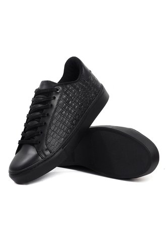 Tenis Cuero Negro VillabonR VT-3015 VillabonR