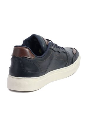 Tenis Cuero Hombre Azul VillabonR VD-3033