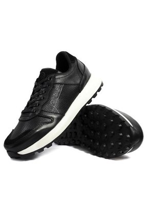 Tenis Cuero Hombre Negro VillabonR VD-3030